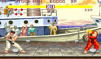 由《街头霸王2》中的人气角色