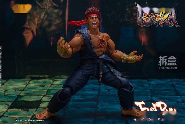storm toys 街头霸王Ⅳ evil ryu 杀意隆 可动人偶