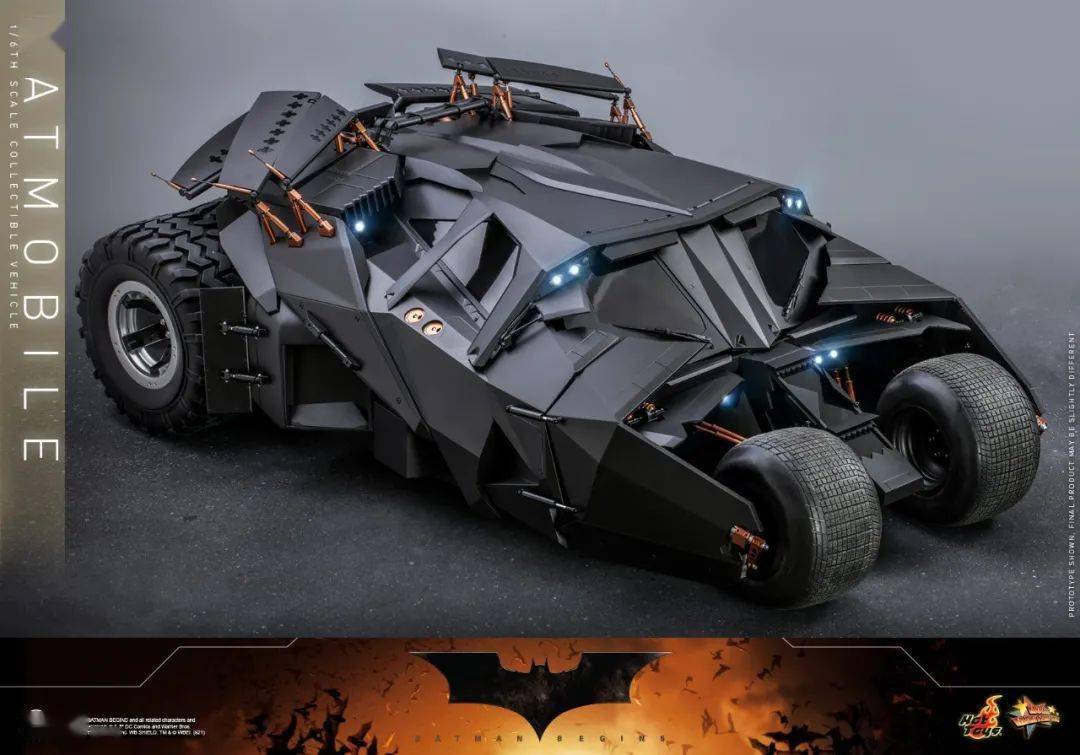 ht《蝙蝠侠: 侠影之谜》蝙蝠战车再版,依然帅惨了!