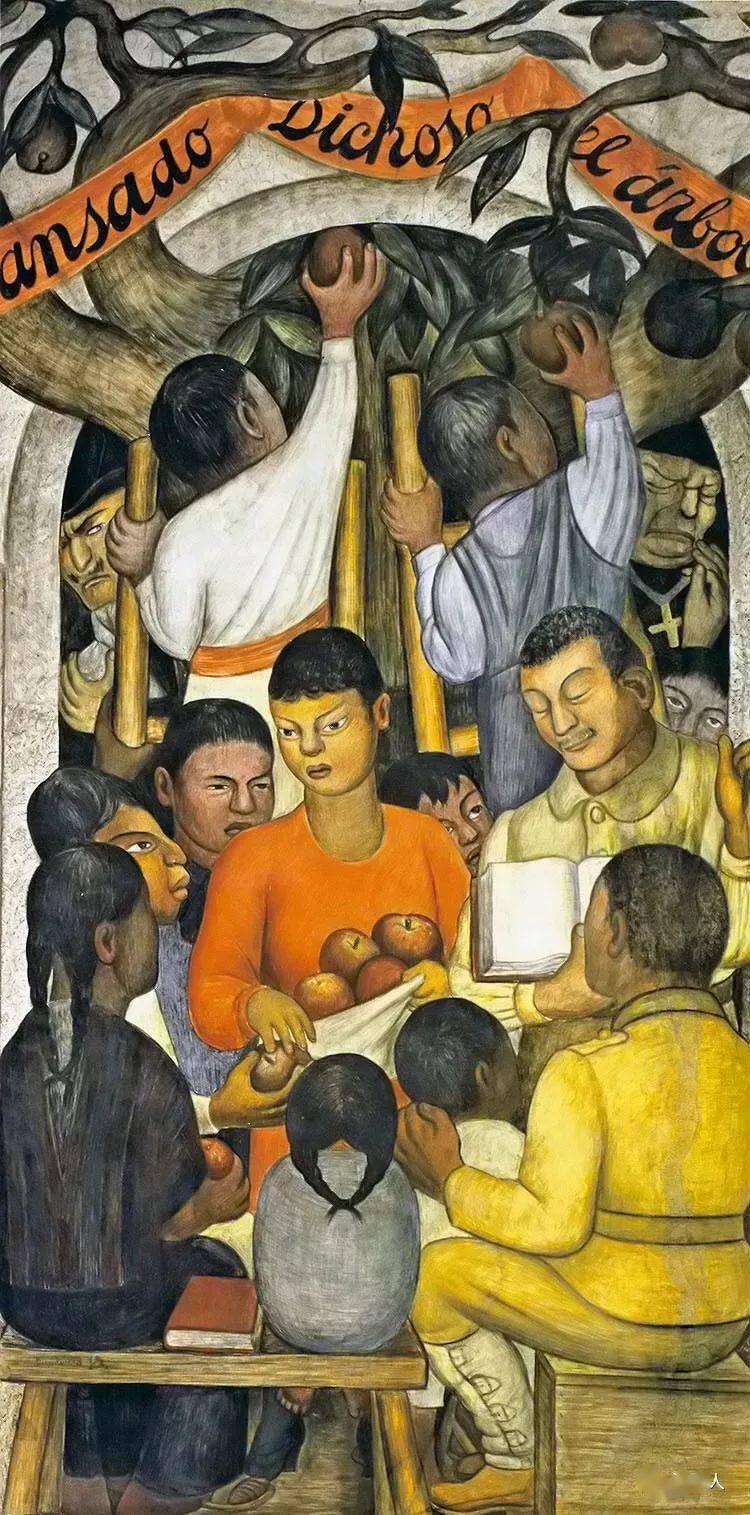 迭戈·里维拉(diegorivera)_壁画