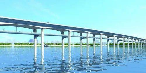 厦门首座双层跨海大桥建设过半是连接厦门新机场的重要通道预计年底