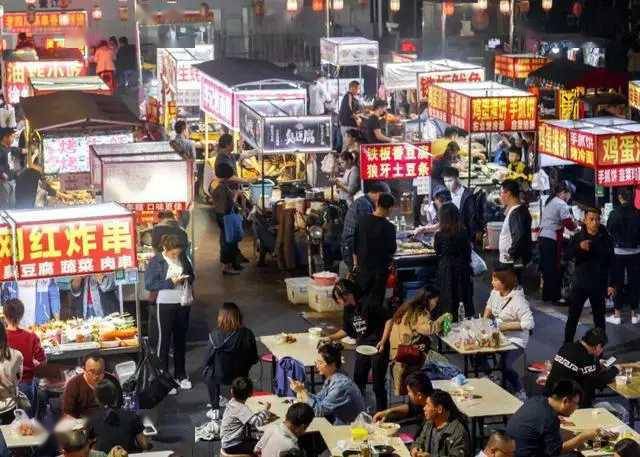 人间烟火气-宾王夜市_义乌市