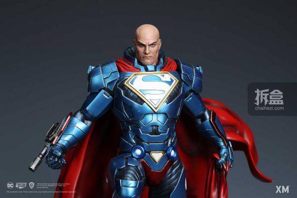 xm studios 1/6 dc重生系列 卢瑟 luthor 雕像