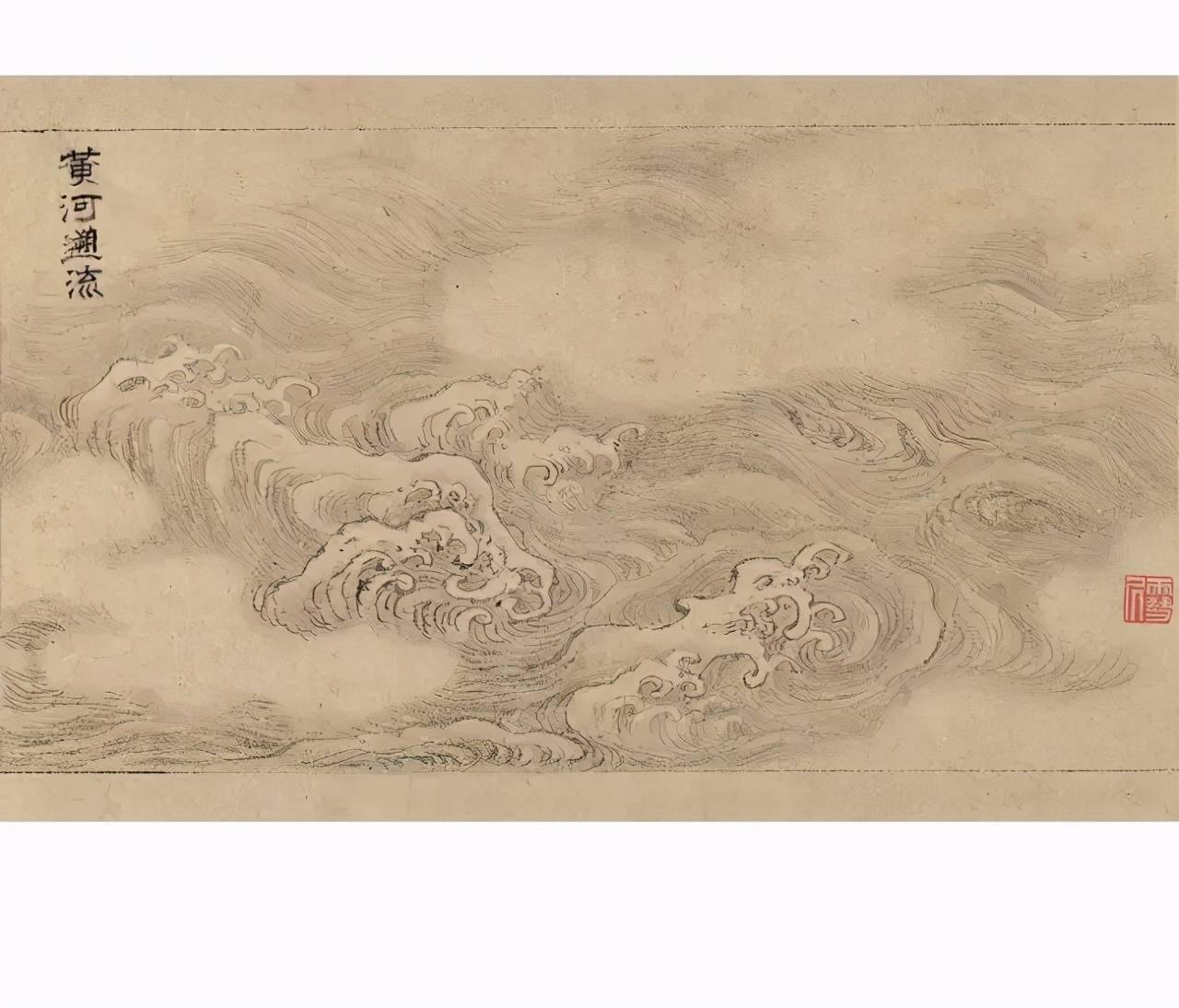 历代画家画水百图千姿百态