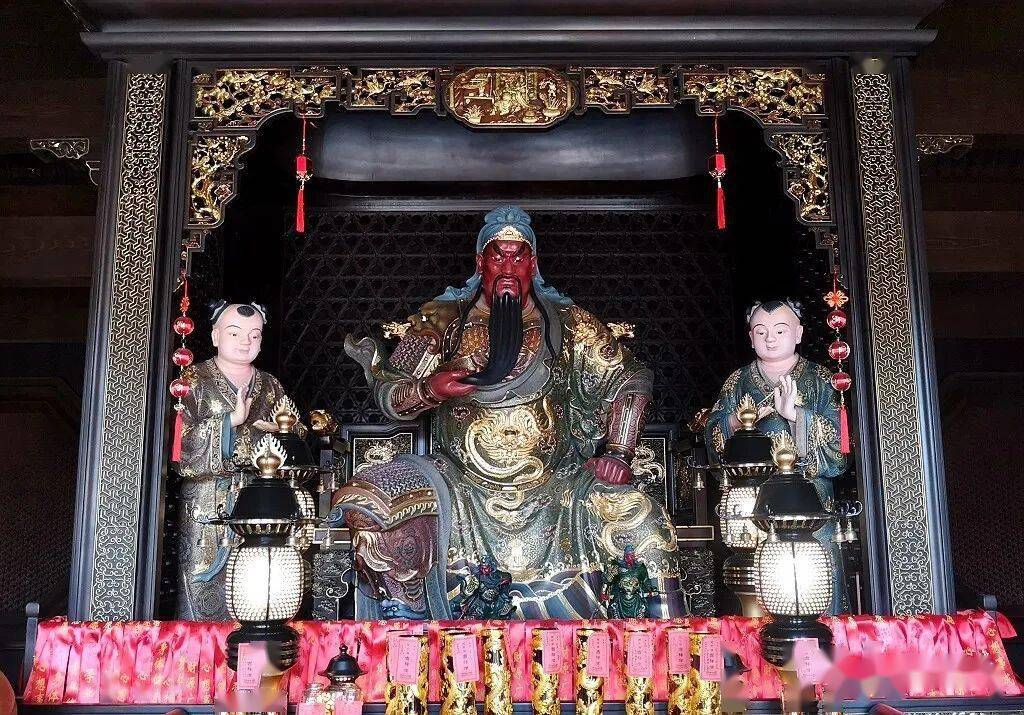 被民间尊为"武圣关公,是广富林先民的保护神