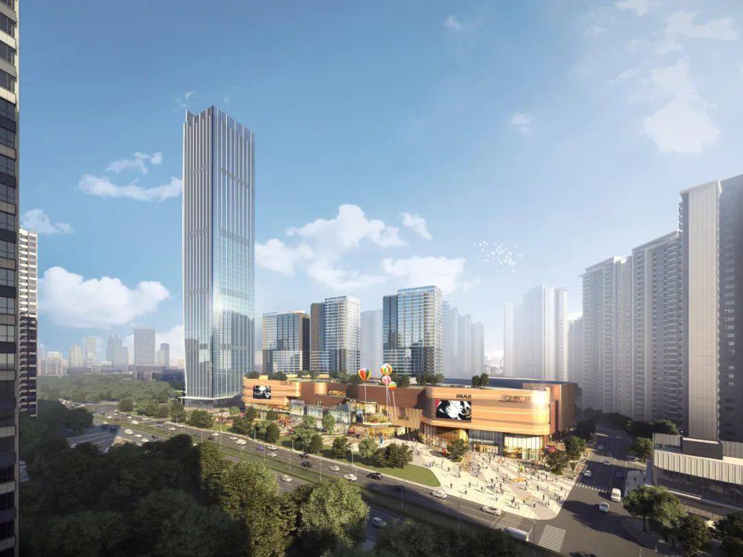 248米!郴州城东第一高楼宁邦广场正式开工