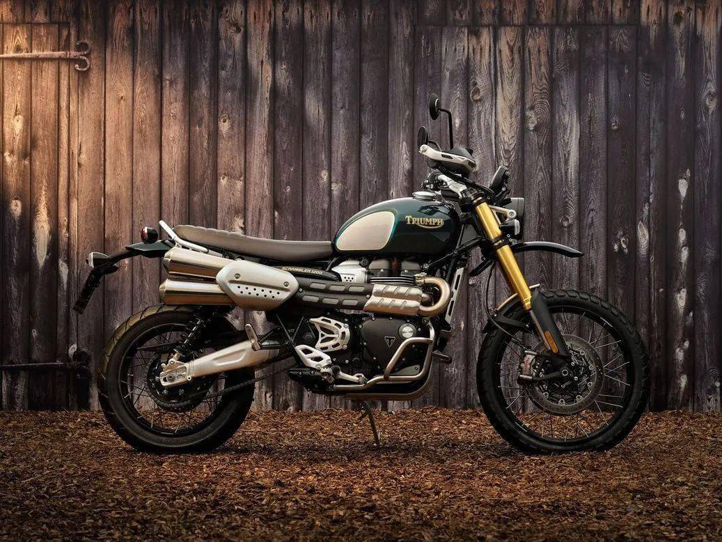 凯旋scrambler1200xcxe2022年款亮相标配无钥匙启动