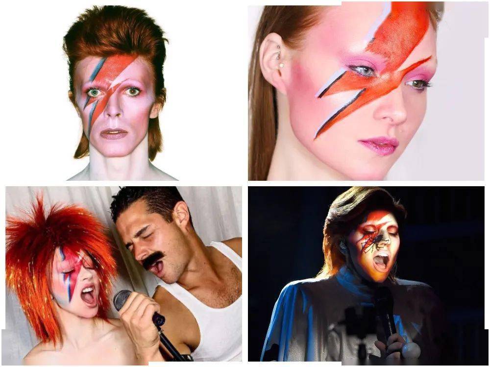 davidbowie闪电妆,davidbowie闪电 说的真好,宝爷david bowie不愧是音乐圈的先知