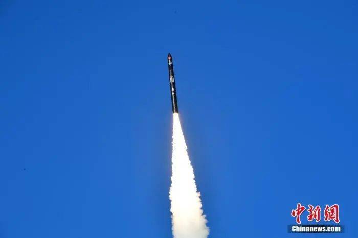 资料图:2020年11月7日,"谷神星一号"运载火箭在中国酒泉卫星发射中心