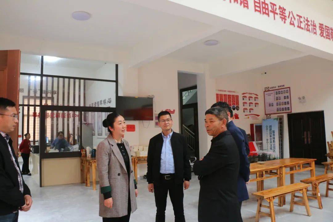 孟晓晨副县长赴东溪乡调研指导工作