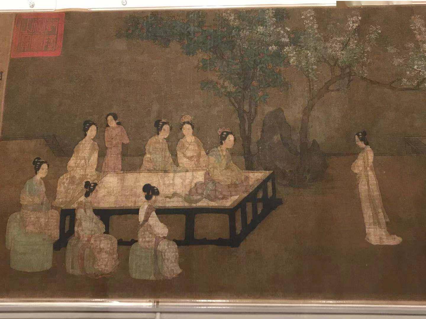 顾恺之《女史箴图《列女图》亮相故宫院藏历代人物画特展