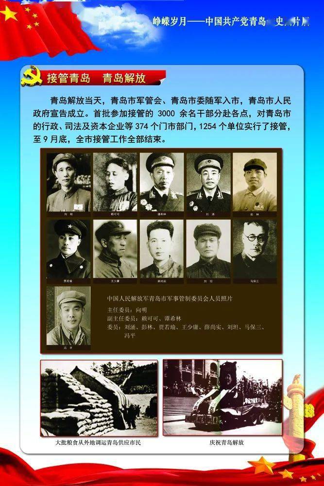 历程,再现青岛地方党组织的建立,发展及领导青岛人民进行革命斗争的