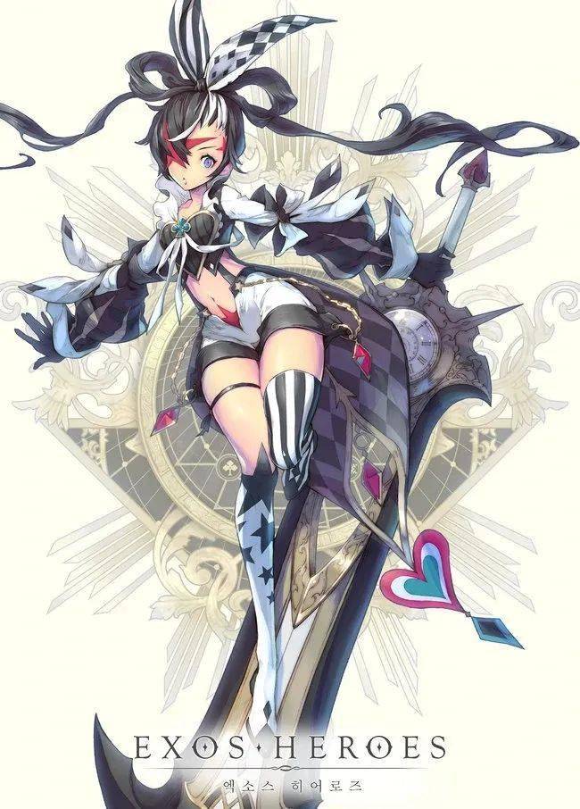 参考细节亿点点《exos heroes》253p原画一览-7.game