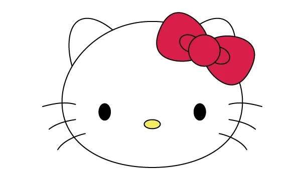 ai绘制hellokitty