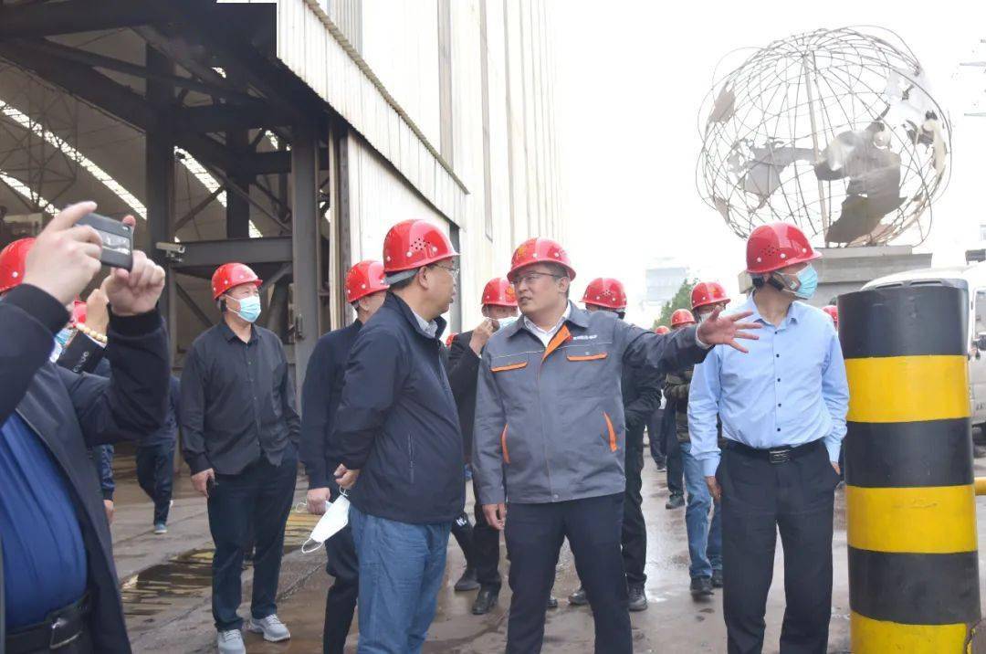 重磅!唐山市23家钢铁厂负责人到裕华钢铁考察交流
