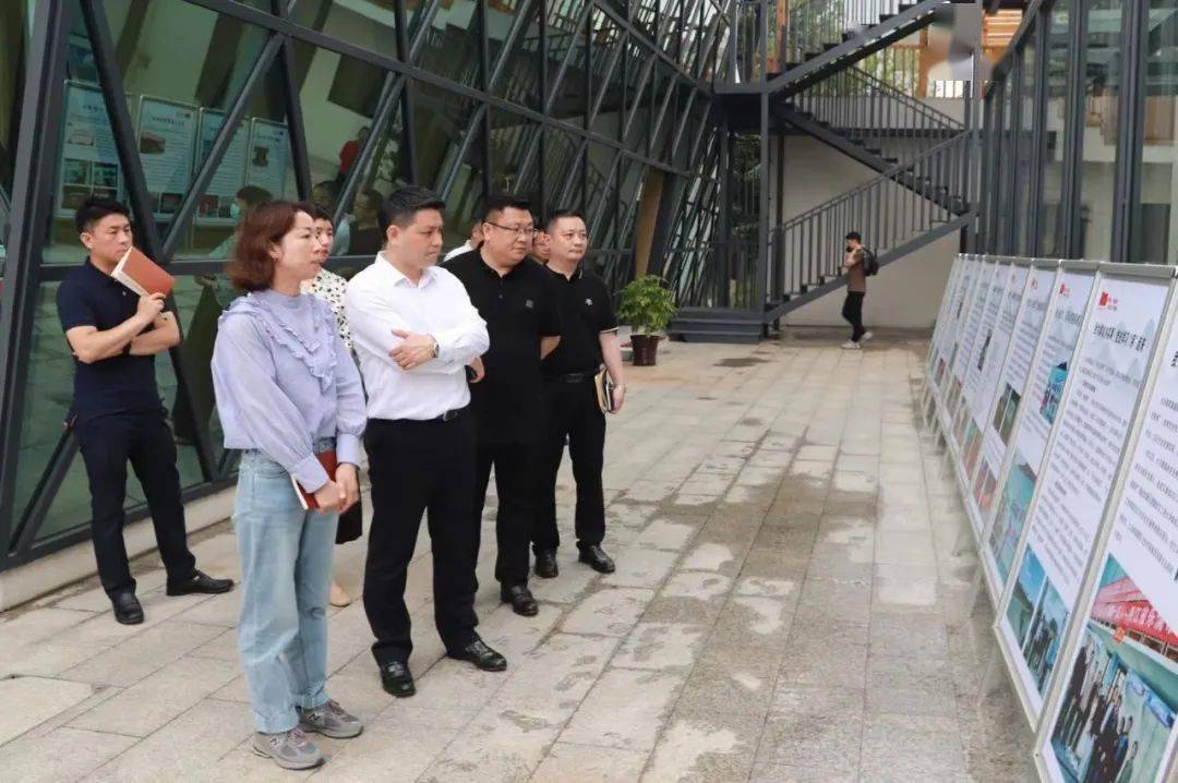 抓党史学习 促文明创建丨市委常委,宣传部部长林益正率队赴北白象镇