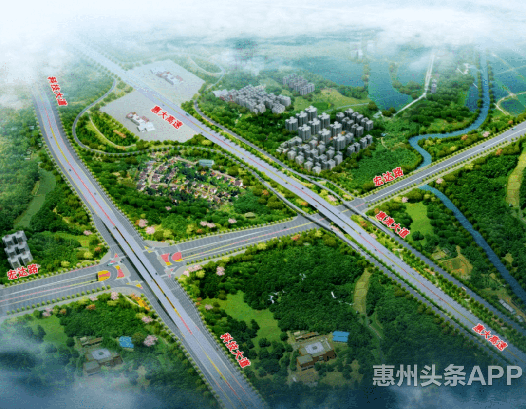 惠州将建设1条快速路,连接惠城南站_宏达