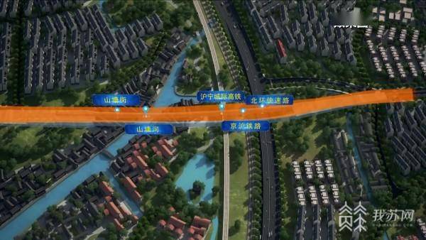 苏州桐泾路北延工程全长约2.49公里,计划于2022年建成通车.