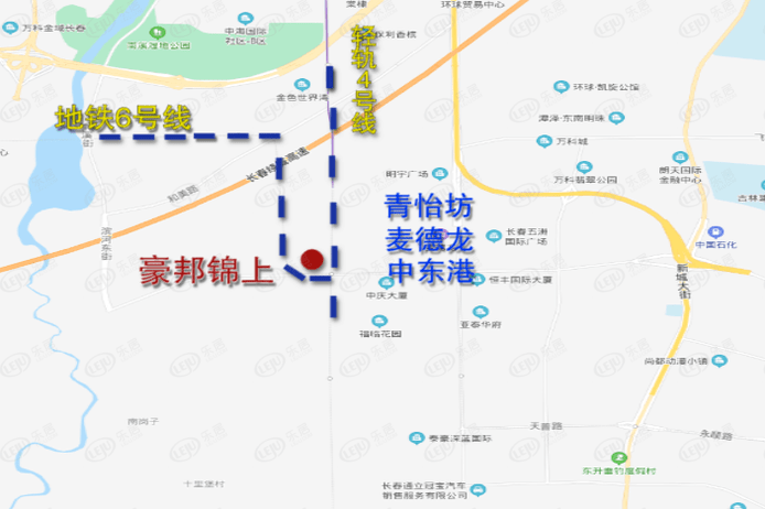 寻找优选好房丨南临河街高配置楼盘豪邦锦上 五证齐全