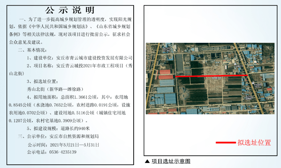 安丘将新建,延长这些道路!速看