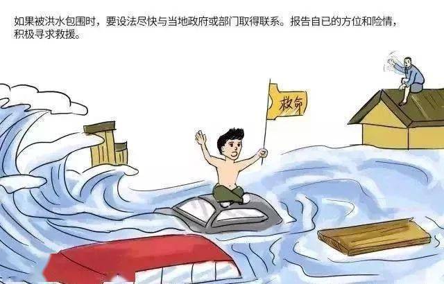 防汛减灾小知识!