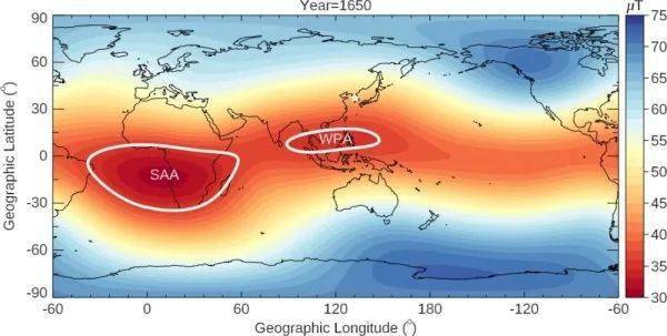 古代赤道极光揭示西太平洋磁异常演化