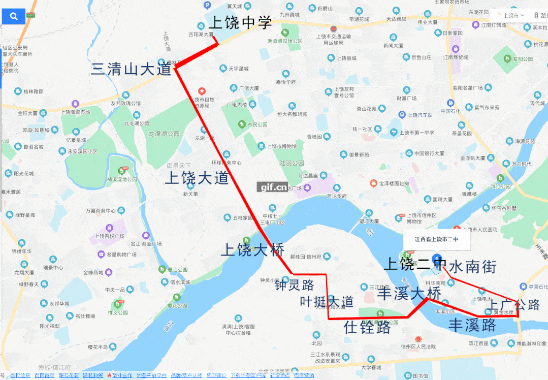 2021上饶水南街规划图,上饶水南街规划图 三清山大道(德兴路至上饶大道),带湖路圆盘——茶圣路(铁路菜场),水南