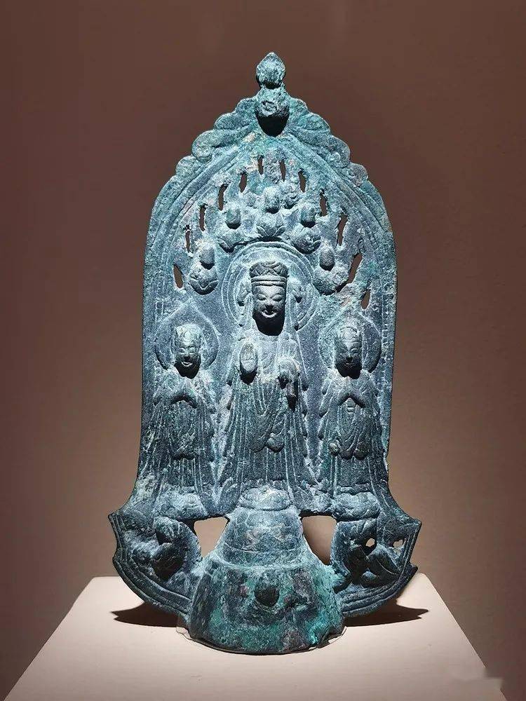 东魏兴和二年540年薛明陵造佛像 北齐海清三年564年孔昭俤造弥勒像