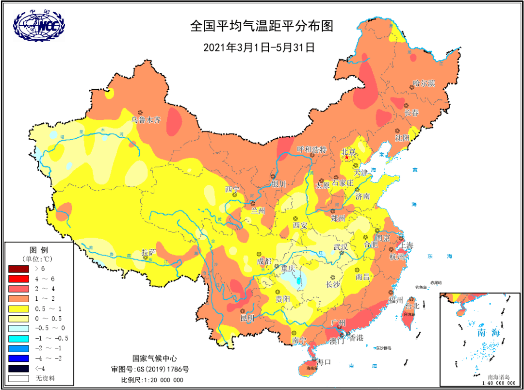 降水空间分布不均,西北中南部和东北部,东北北部及内蒙古西部和东北部