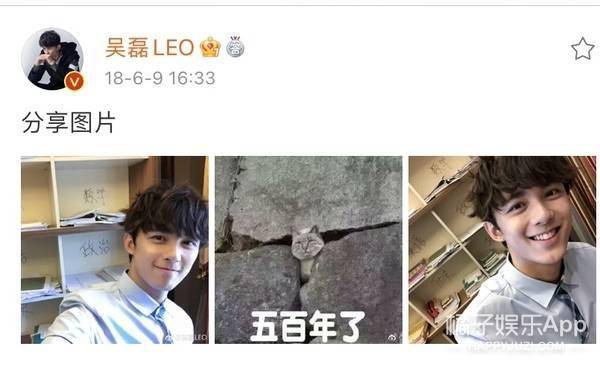 吴磊就这么做了▼