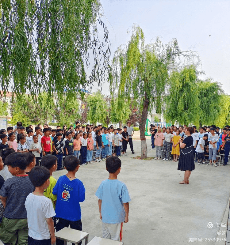 温县杨垒中心校组织开展童心向党党史学习教育宣讲活动