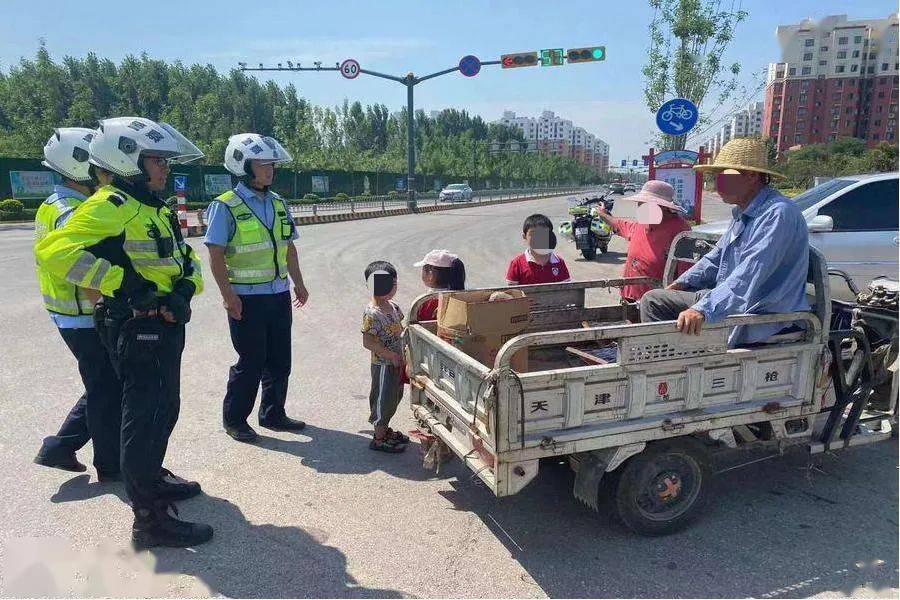 滕州—集中整治农村地区交通违法!_三轮车