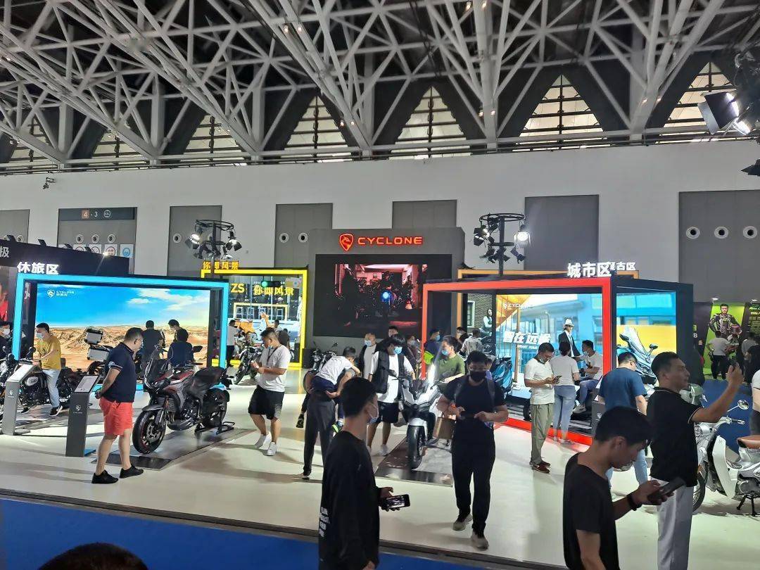 西安摩博会,宗申展台亮相多款新车!