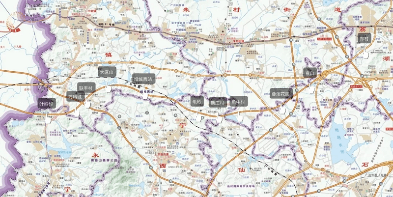 (点击可查看大图) ——  虽然增天高速预计在2025年才可建成通车