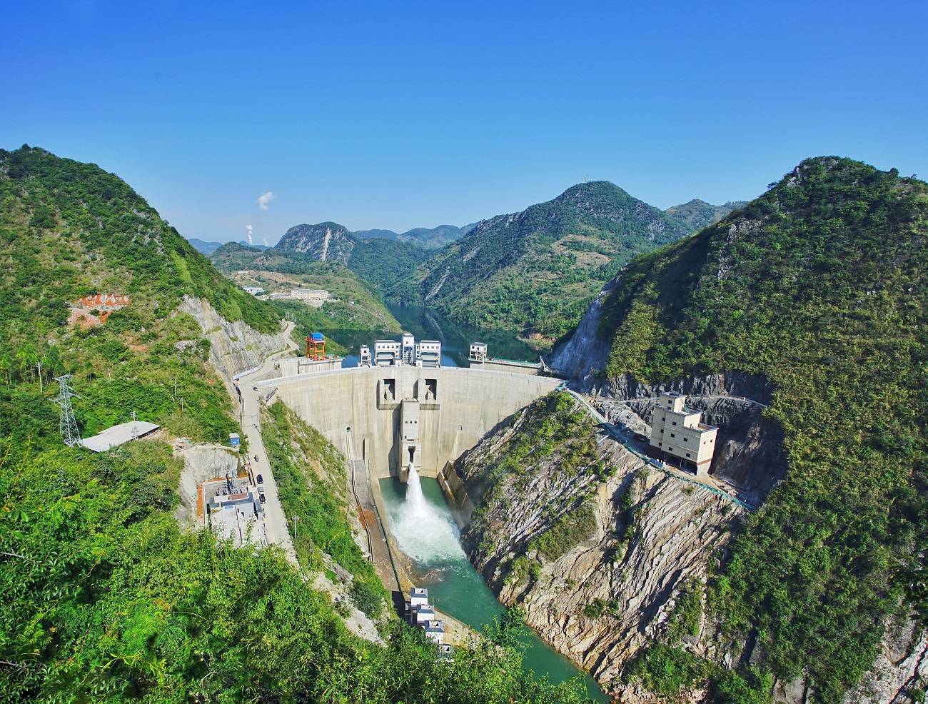 工行贵州省分行助力马岭水库大坝建设,为全省水利项目建设灌溉金融活