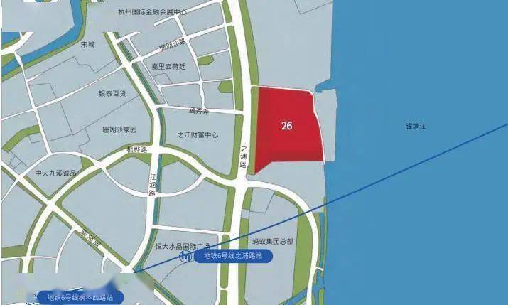 浙江三江汇超全购房地图蚂蚁隔壁巨无霸地块出让在即!