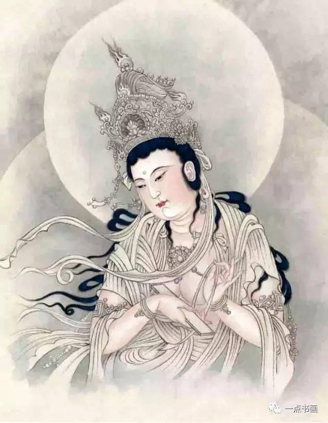 国画技法丨普贤菩萨绘画技法