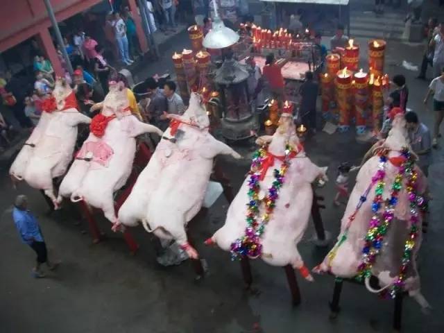 震撼!难得一见的新安非遗"抬大猪 祈丰年"