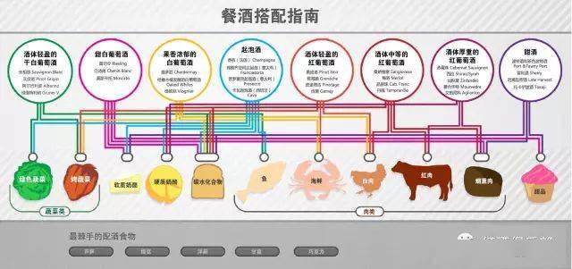 5,葡萄酒配餐图