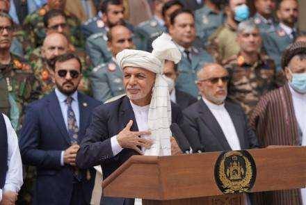 阿富汗总统指责塔利班!_阿什拉夫·加尼