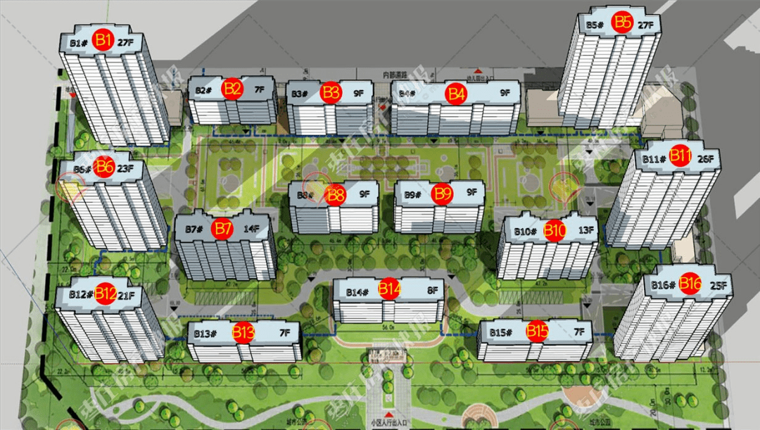 冬至下午16点青檀府楼盘日照分析不被遮挡的楼层有