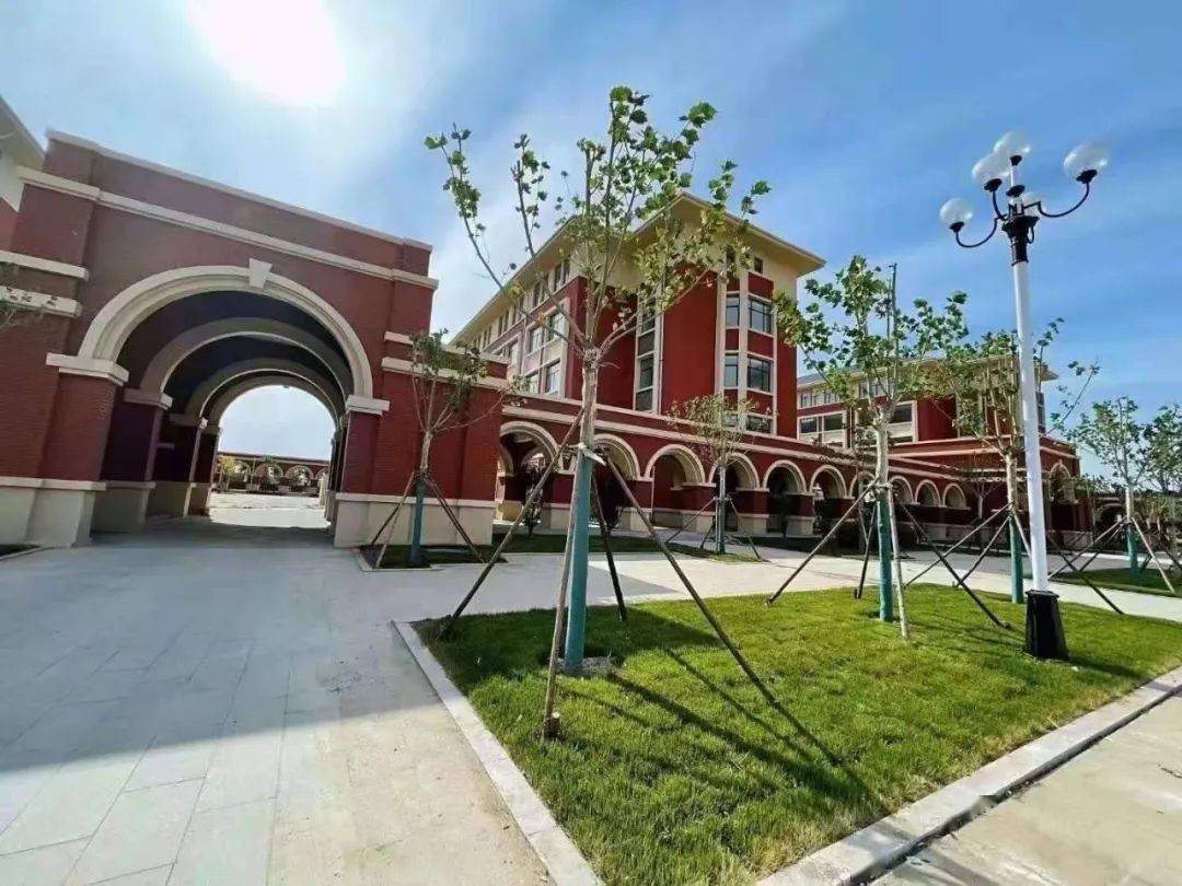 宁河区芦台一中新校区实拍
