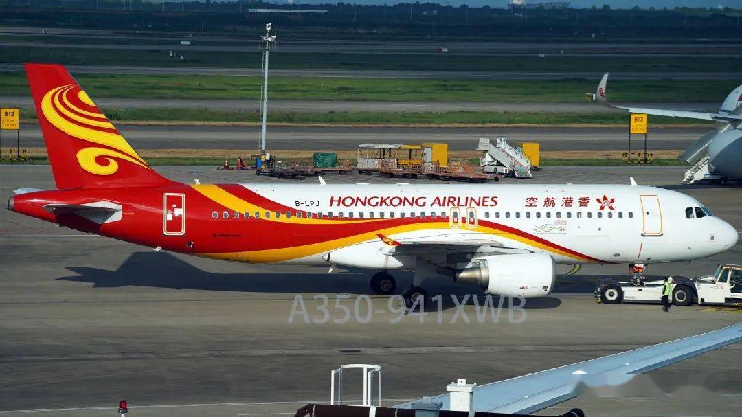 图:香港航空的a320飞机 作者:cadmc飞友汇(a350xwb)除了香港航空,目前