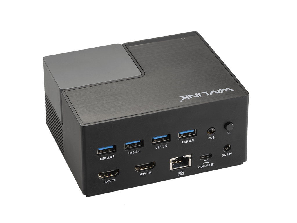 wavlink wl-ug76pd2 usb-c 4k dual display universal docking