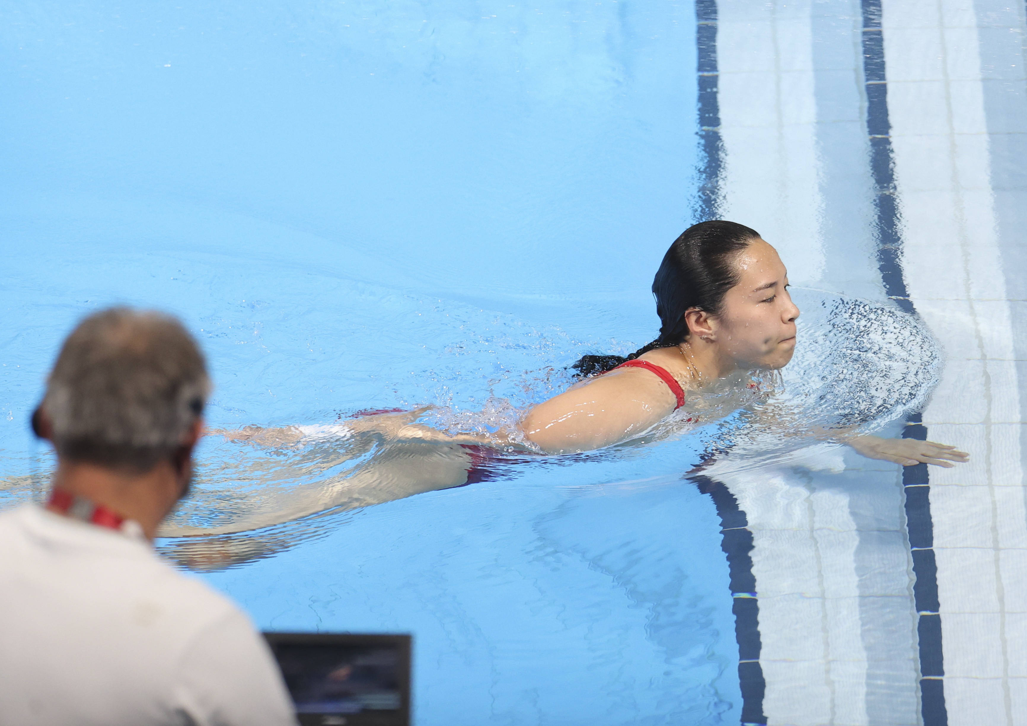 跳水——女子三米板决赛:中国选手包揽冠亚军