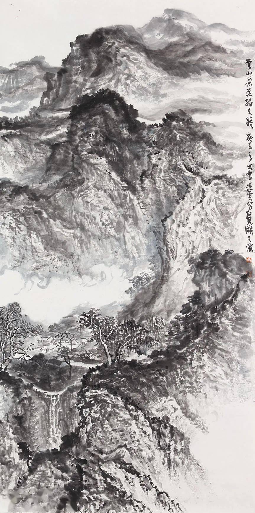 道弸于中中国艺术研究院艺术培训中心洪潮山水画工作室学生结业作品展
