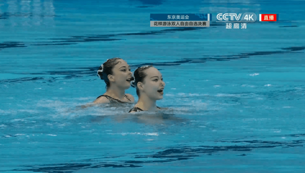 在刚刚结束的东京奥运会花样游泳双人自由自选决赛中,来自虹口的奥运