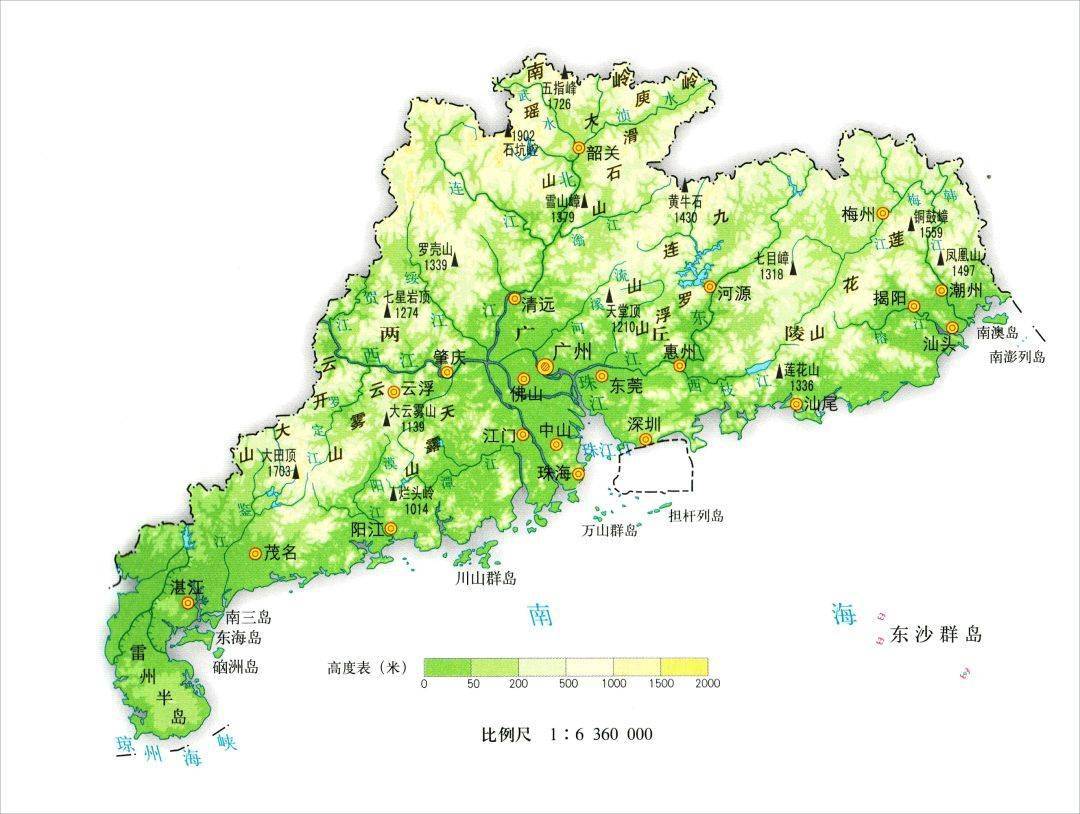 收藏丨漂亮简洁的各省市地形地势高清地图