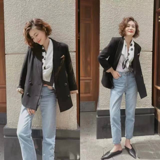 身材|真正见过世面的女人,从不穿花哨衣服,普通人照着也能穿出高级感