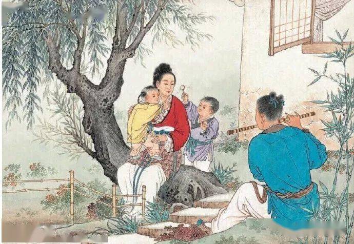 诗词国画里的七夕!